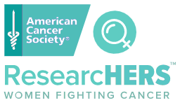 The American Cancer Society ResearcHERS initiative logo